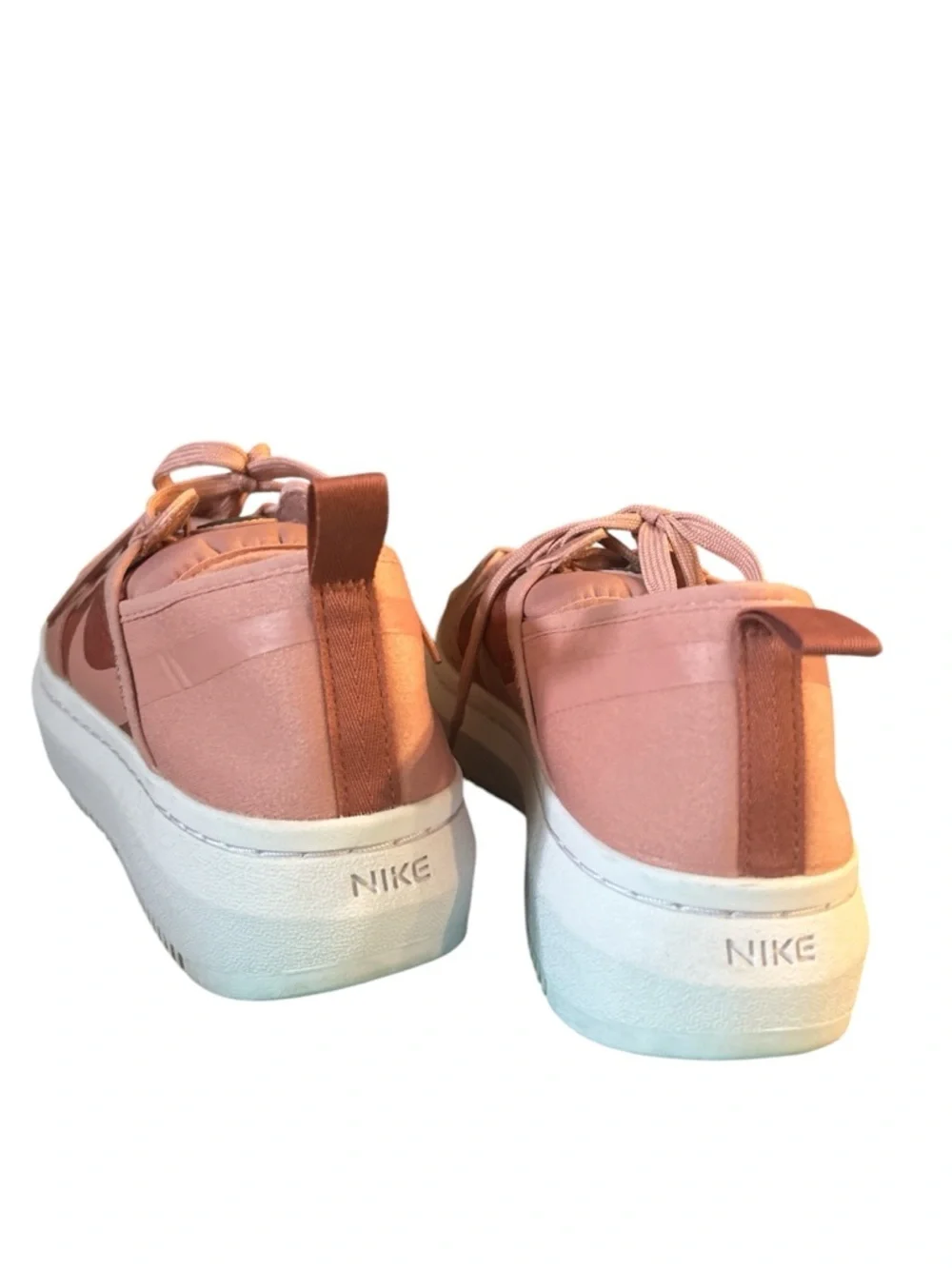 Nike Women’s Court Vision Alt Rust Pink Platform Sneakers